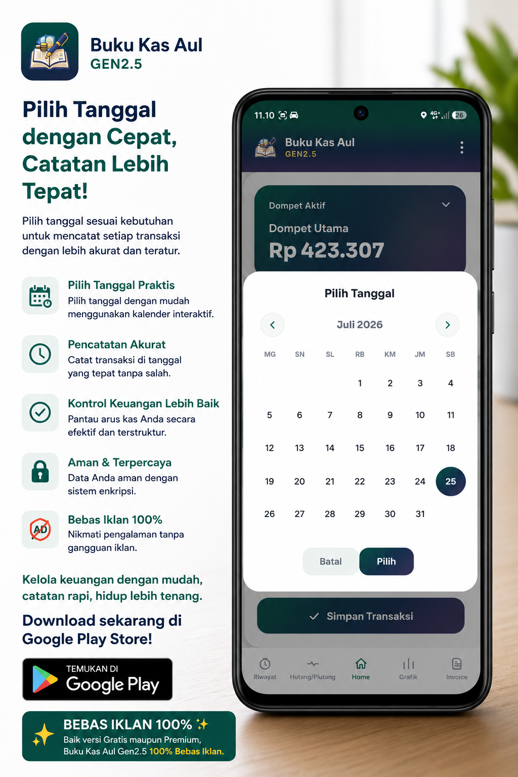 Pilih Tanggal